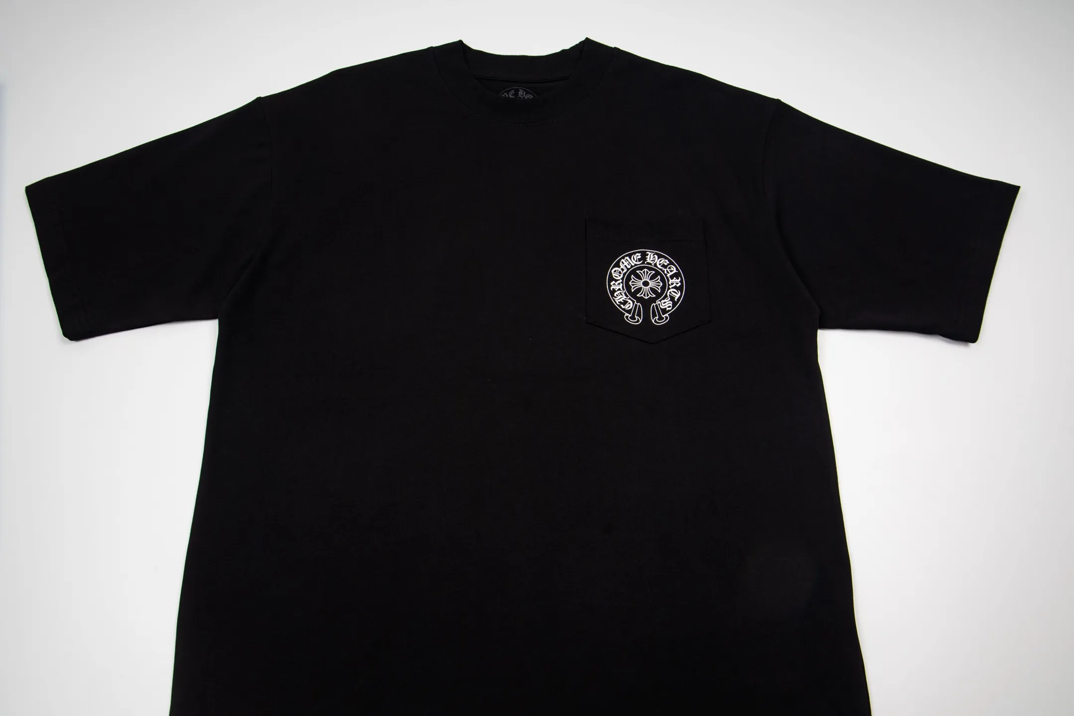 CH T Same Style T Versatile : Black White Size：XS-L